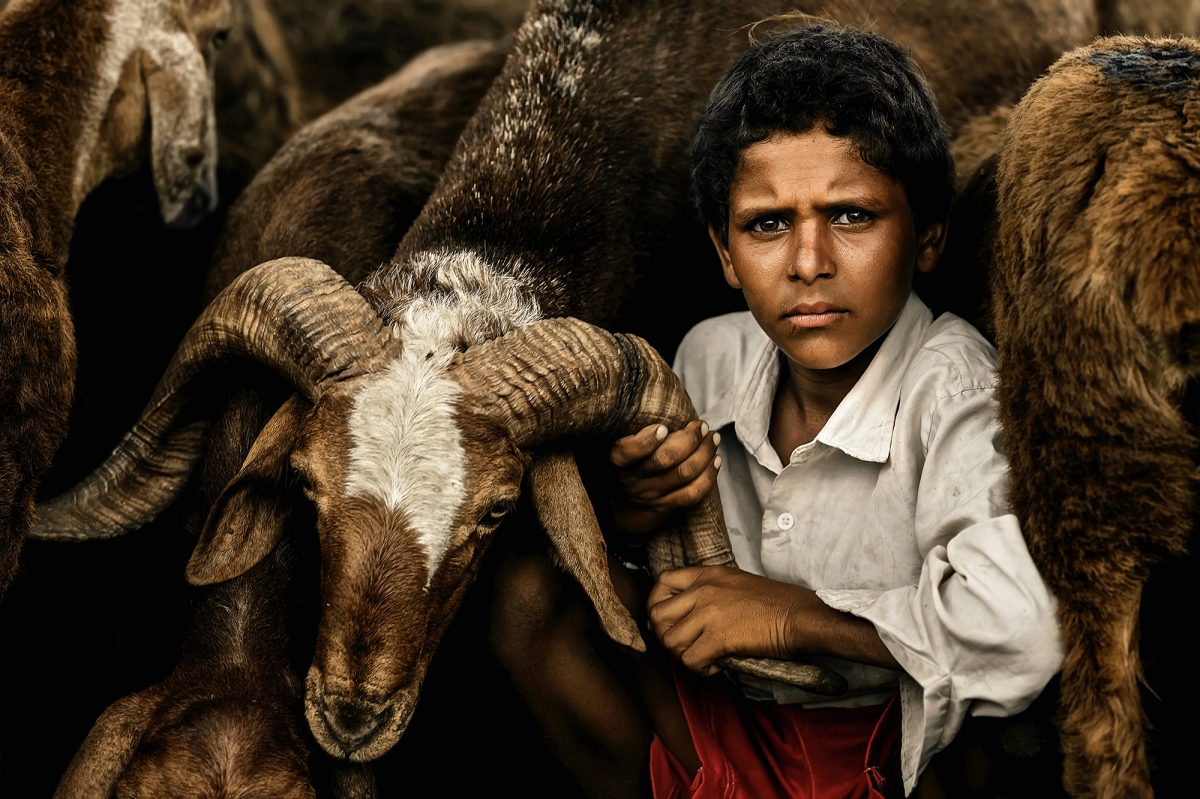 The little boy from Hampi