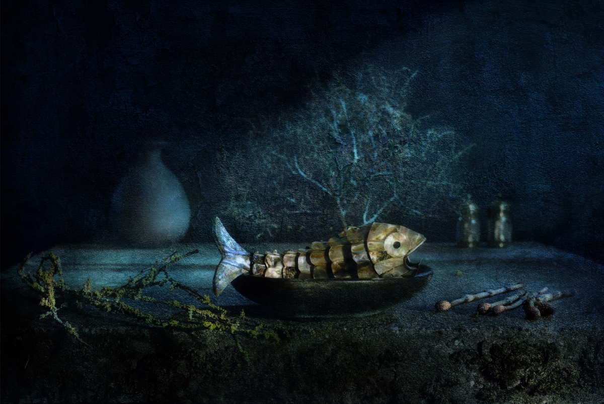 Mother of pearl fish