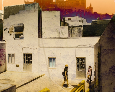 Palacio da Pena en la Casba