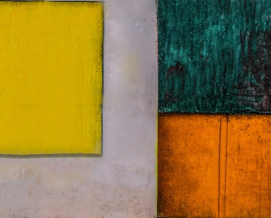 Green Orange Yellow Doors