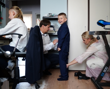 Preparation for the first holy communion