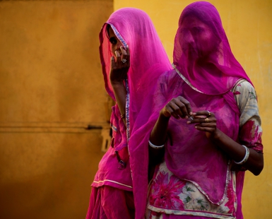 Rajasthani women