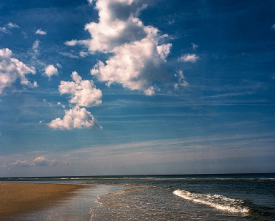 North Sea, Bergen aan Zee, North Sea coastal path walk (stage 4), June 29, 2022