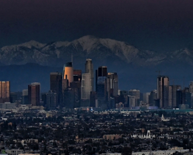 Los Angeles at Nightfall