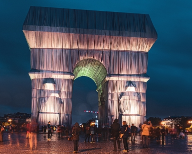 Arc de Triomphe wrapped