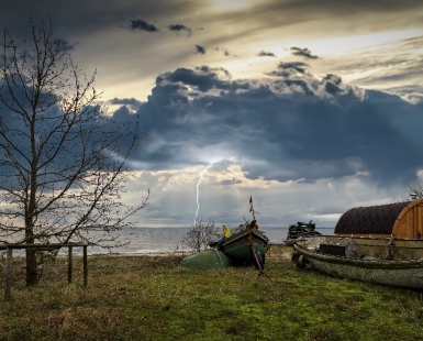Fishermen Village in Latvia