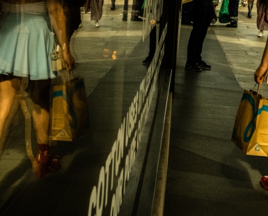 West End Girl, Oxford Street, London.