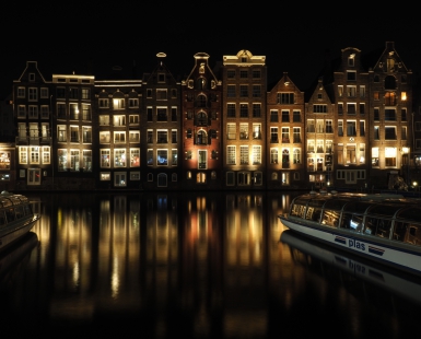 Amsterdam by night for my birthday. My 5o's 