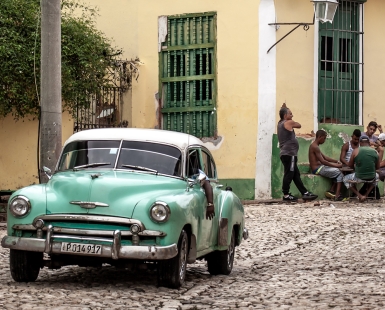 Cuba in green