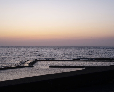 Swimming pool and Sunset (France-2023)