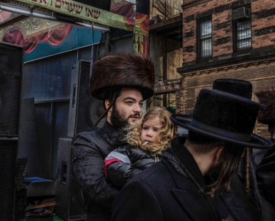 Man carrying Daughter