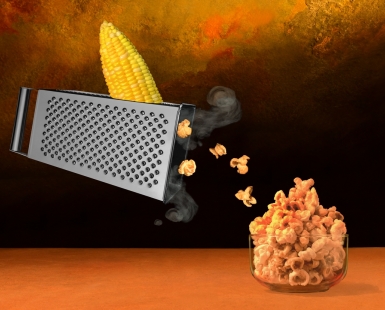 Grater  PopCorn  Magic  Machine