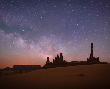 Monument Valley's Totem Poles