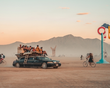 Limo Riders on Playa