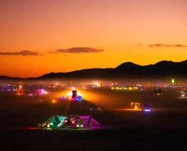 Black Rock Cityscape