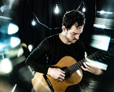 Classical Guitarist Andrew Pae, Calabasas, California, USA, 2023