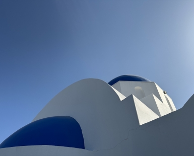 Santorini's Blue